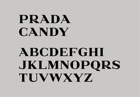 prada candy ttf|prada logo font.